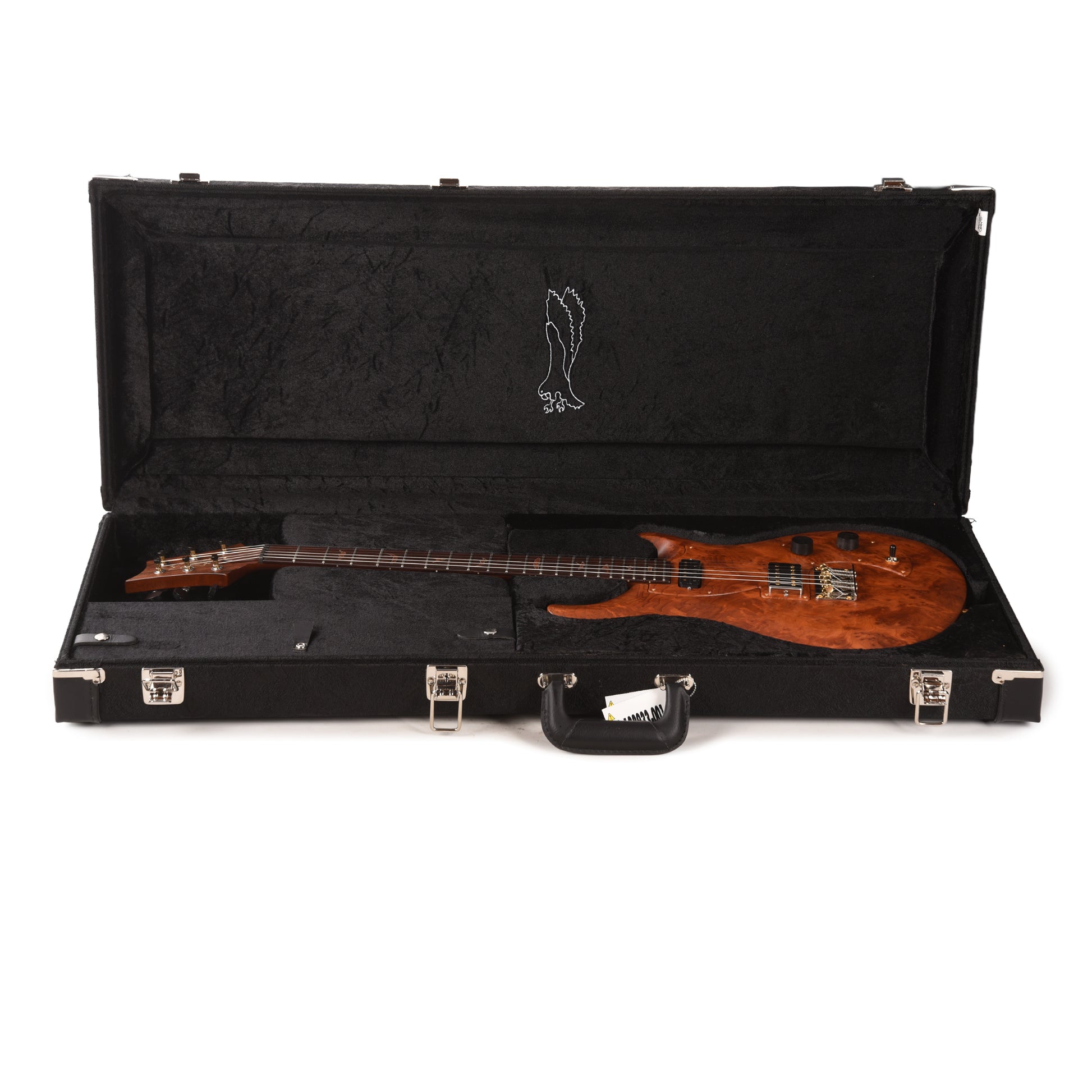 PRS Private Stock #12228 Vela Semi-Hollow Redwood/African Mahogany Antique Natural w/Matching Redwood Pickguard Electric Guitars