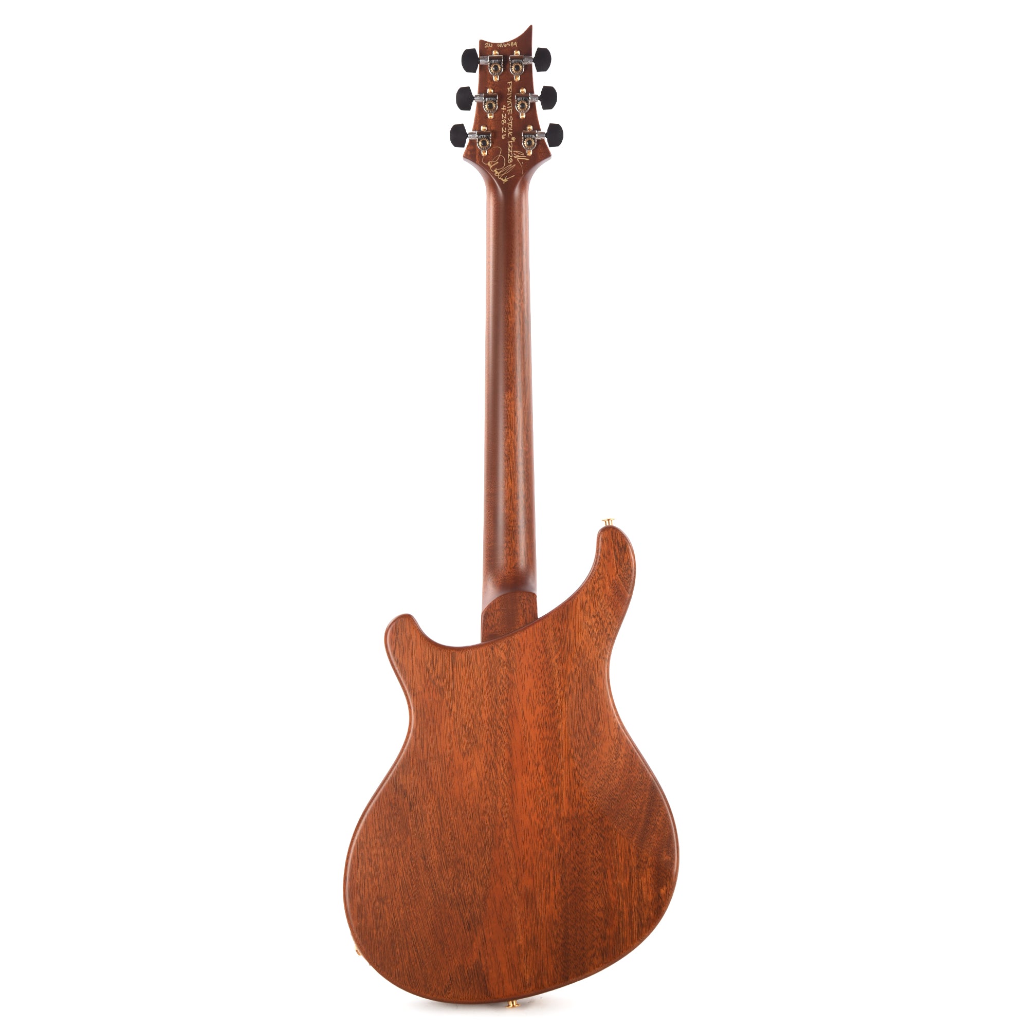PRS Private Stock #12228 Vela Semi-Hollow Redwood/African Mahogany Antique Natural w/Matching Redwood Pickguard Electric Guitars