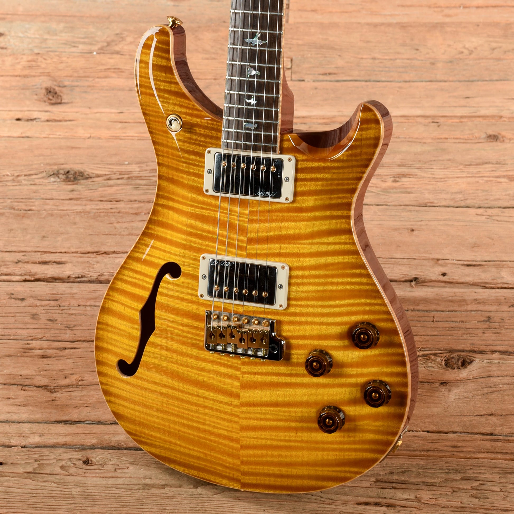 PRS Private Stock McCarty 594 Semi-Hollow Sunburst 2017 Electric Guitars