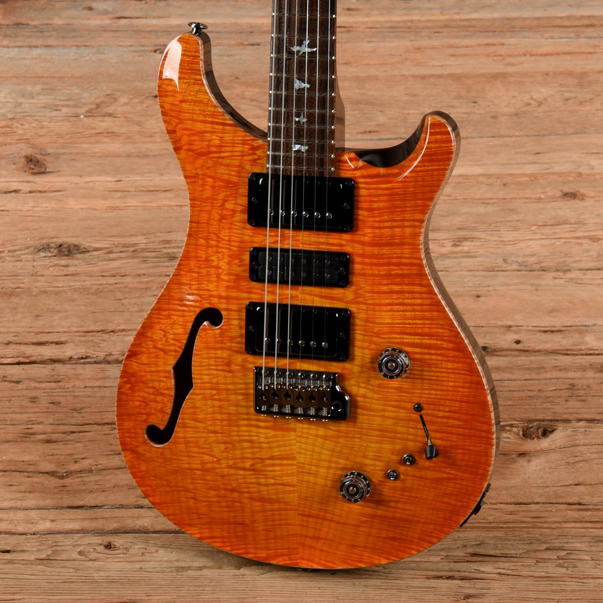 PRS Private Stock Special 22 Semi-Hollow Citrus Glow 2022 Electric Guitars