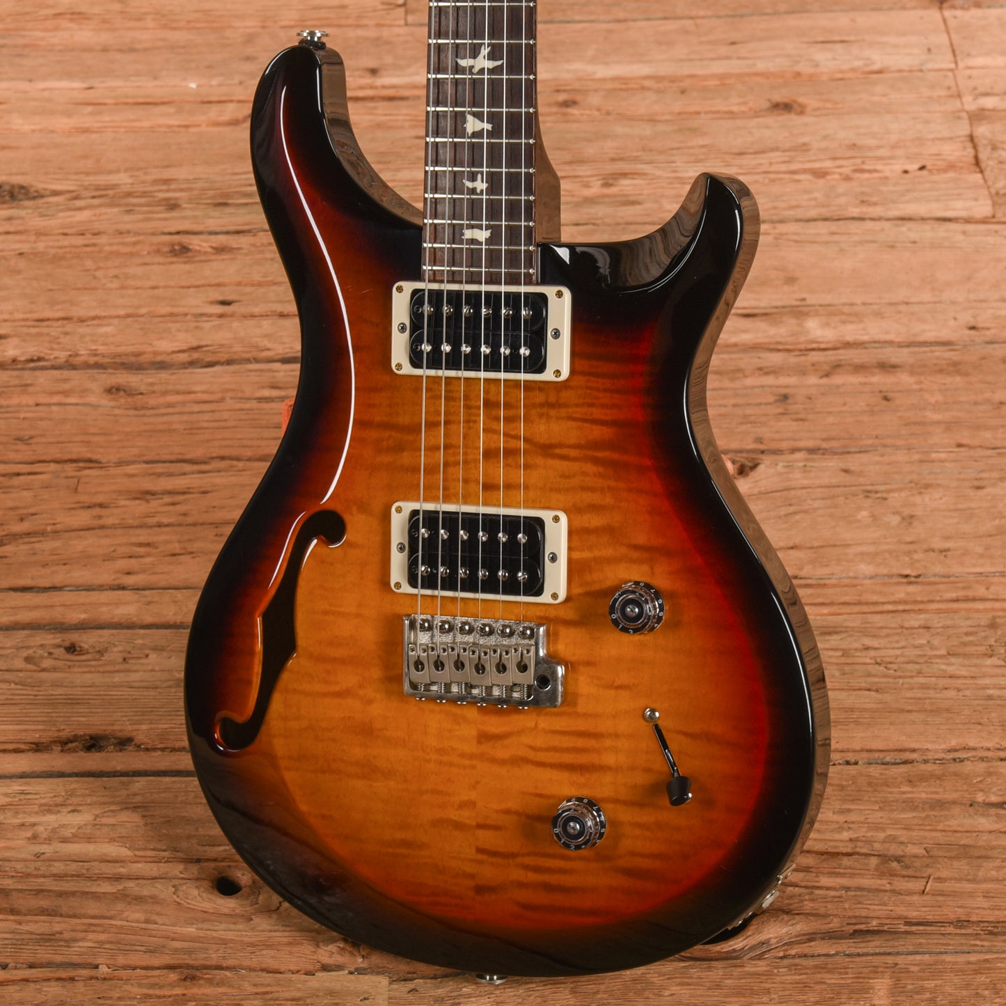 PRS S2 Custom 22 Semi-Hollow Tobacco Sunburst 2016 Electric Guitars