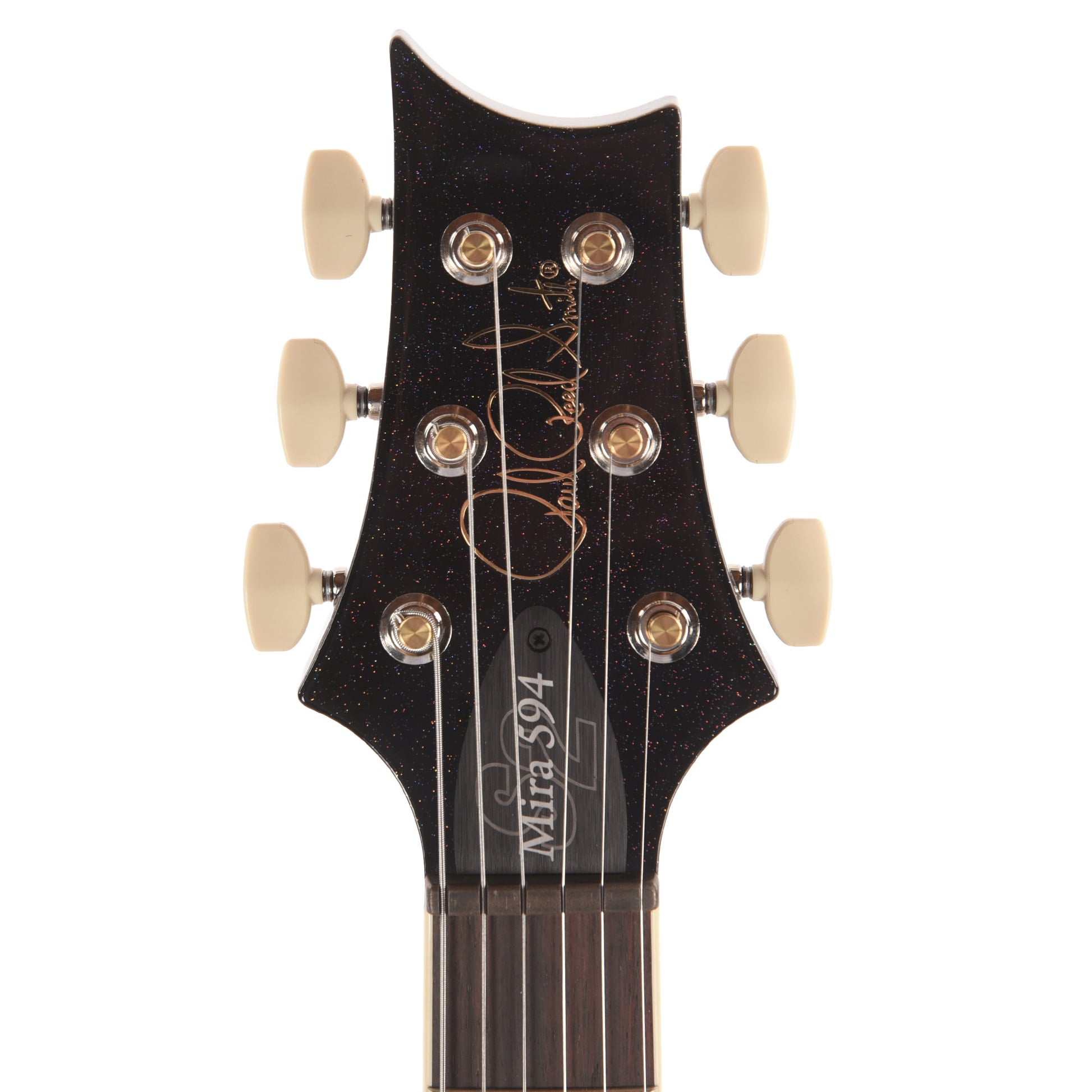 PRS S2 Mira 594 Black Rainbow Holoflake Electric Guitars