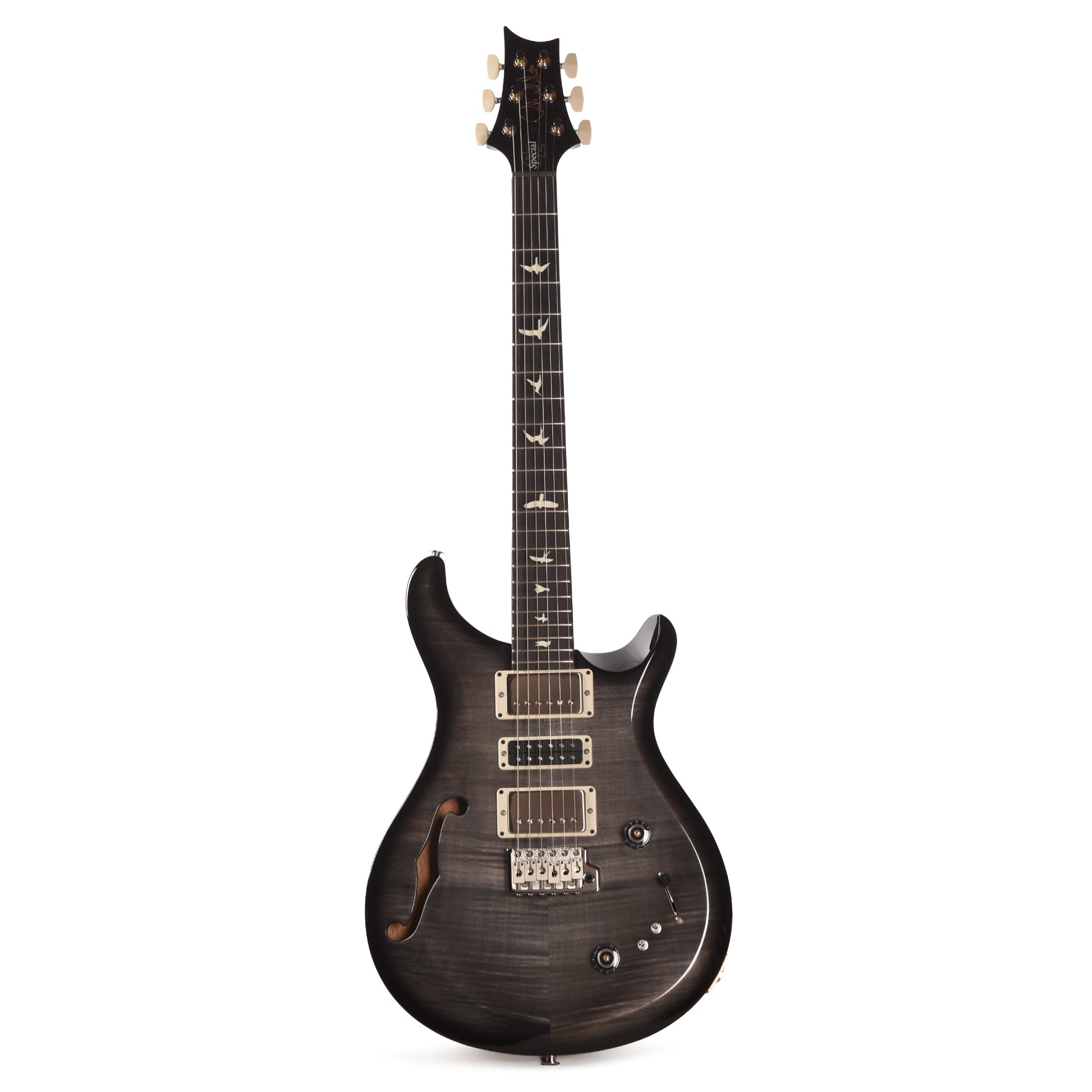 PRS S2 Special Semi-Hollow Faded Gray Black Burst Electric Guitars