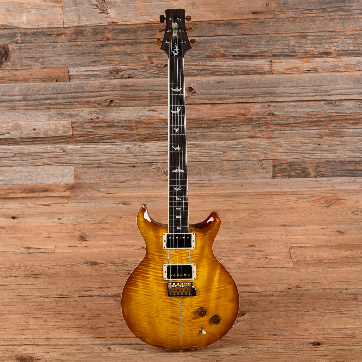 PRS Santana Retro 10-Top Santana Yellow 2024 Electric Guitars