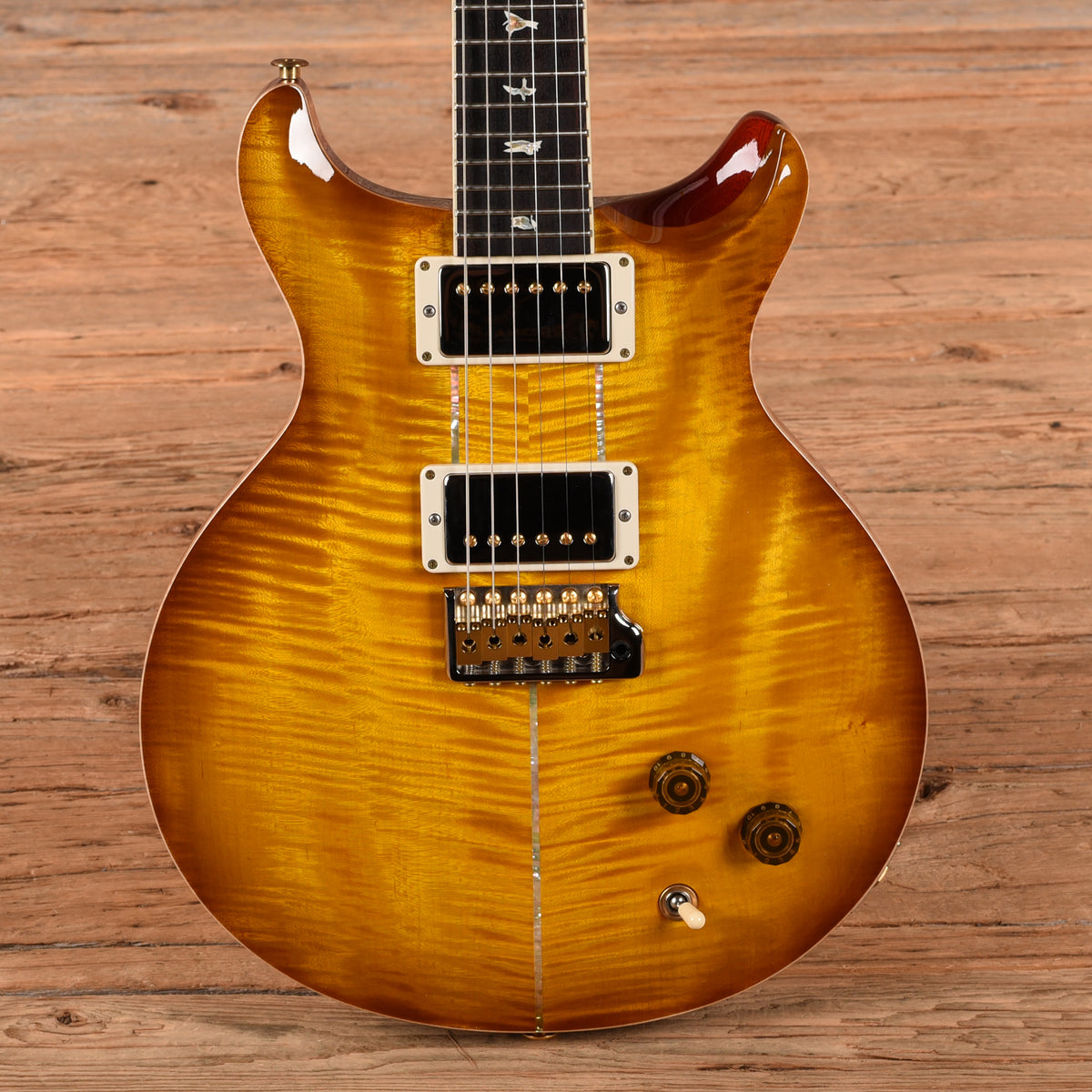 PRS Santana Retro 10-Top Santana Yellow 2024 Electric Guitars