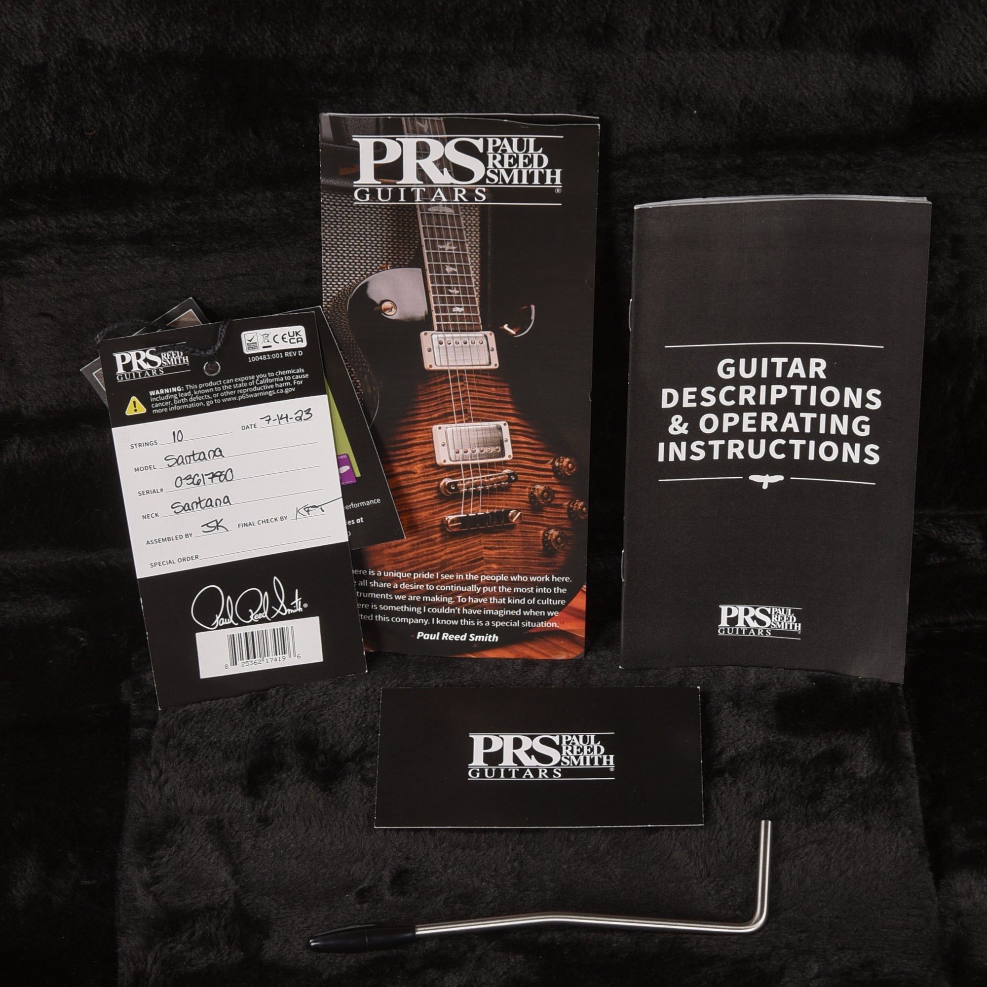 PRS Santana Retro Orange 2023 Electric Guitars