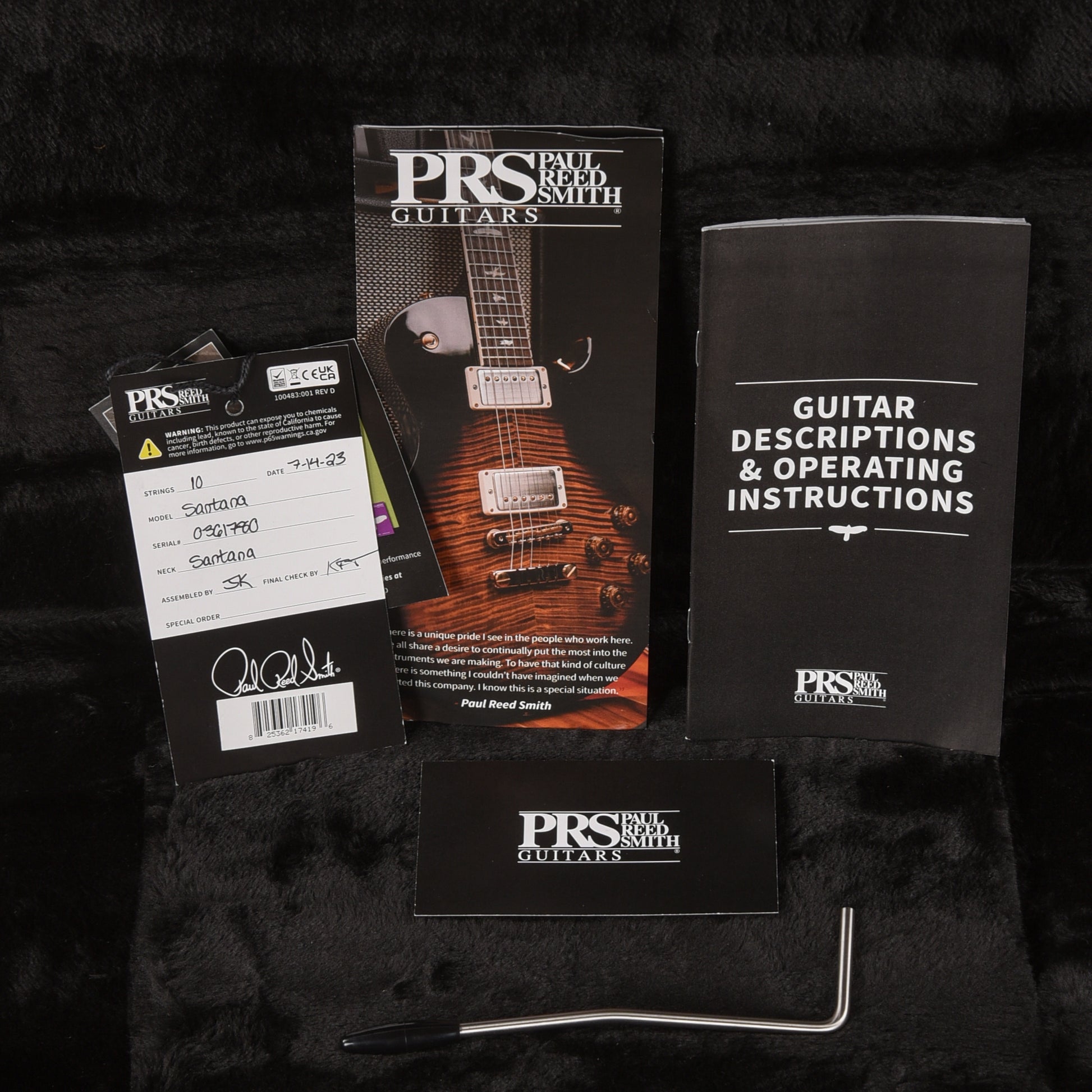 PRS Santana Retro Orange 2023 Electric Guitars