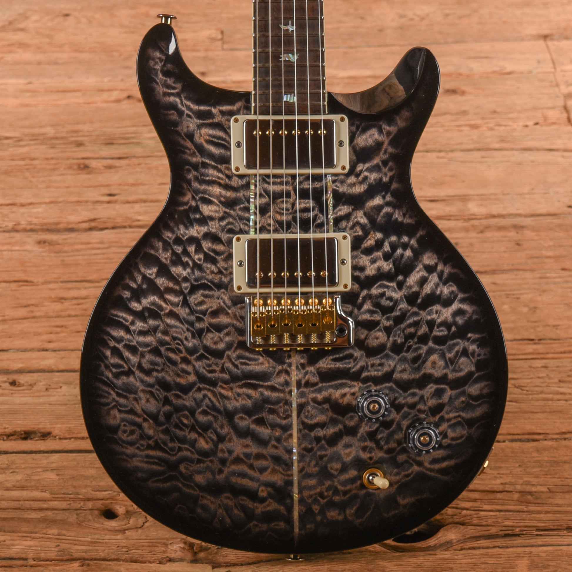 PRS Santana Retro w/ Artist Grade Top and Brazilian RW Fretboard Charcoal 2023 Electric Guitars
