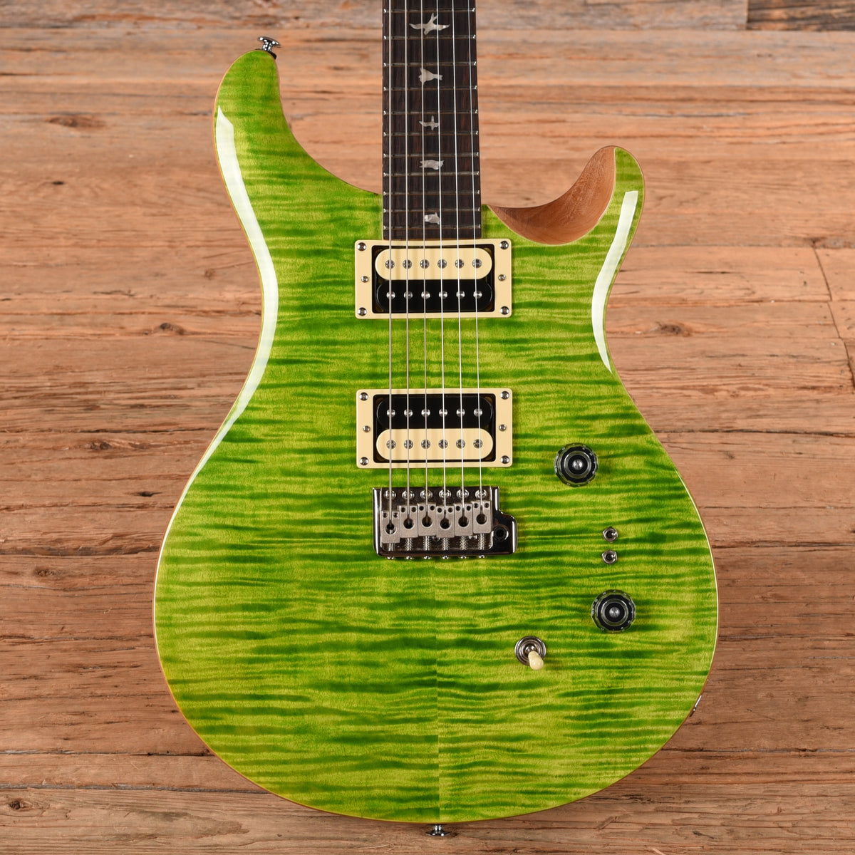 PRS SE Custom 24-08 Trans Green 2021 Electric Guitars