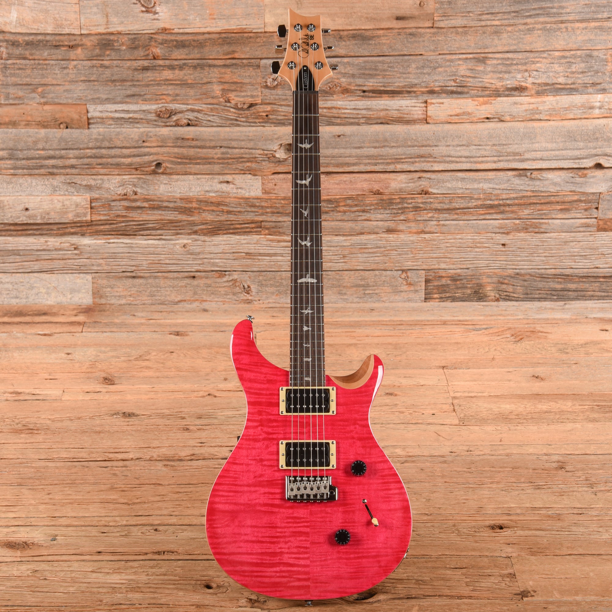 PRS SE Custom 24 Bonnie Pink 2022 – Chicago Music Exchange