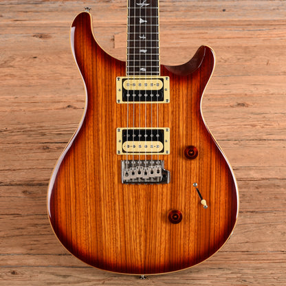 PRS SE Custom 24 Zebrawood Brown 2018 Electric Guitars