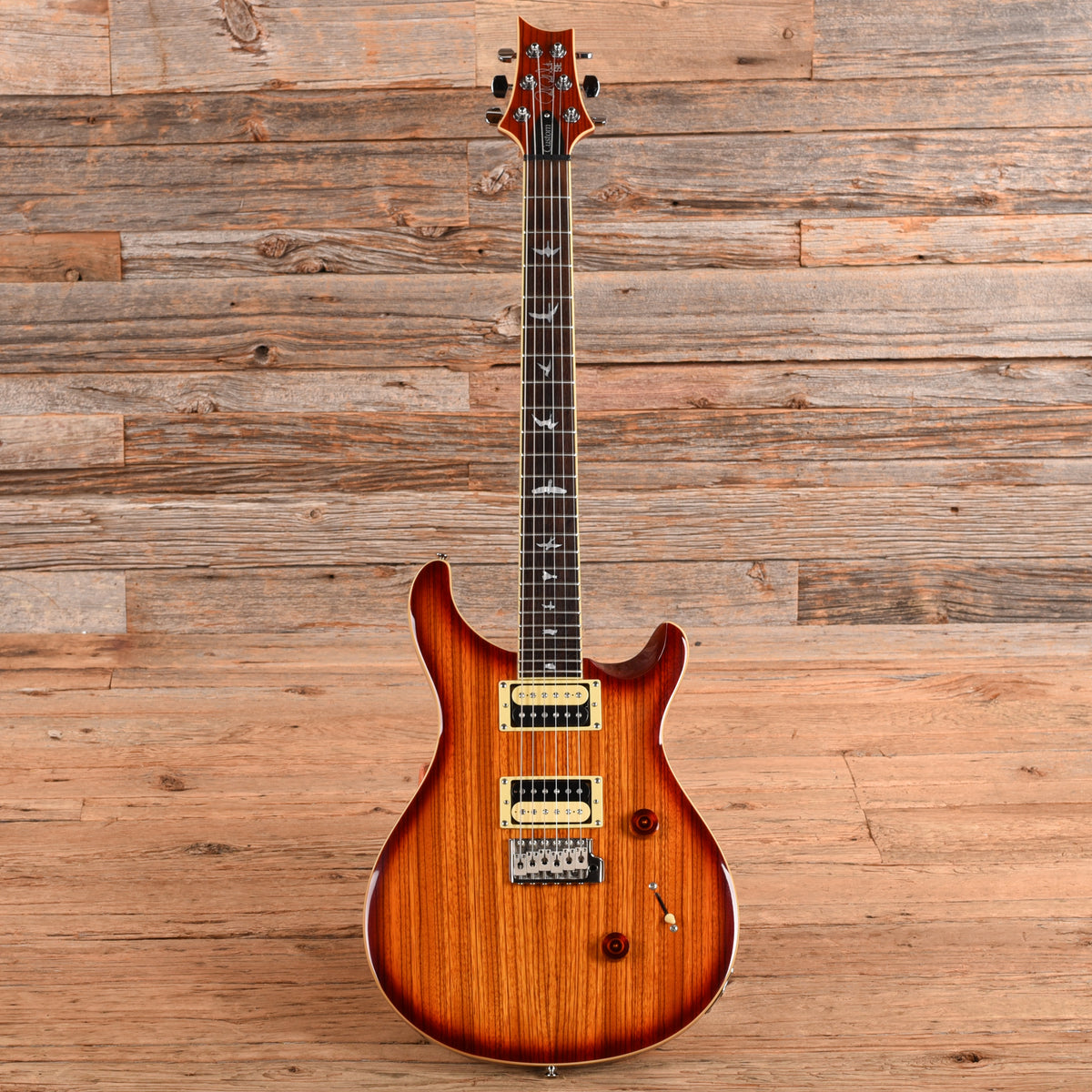 PRS SE Custom 24 Zebrawood Brown 2018 Electric Guitars