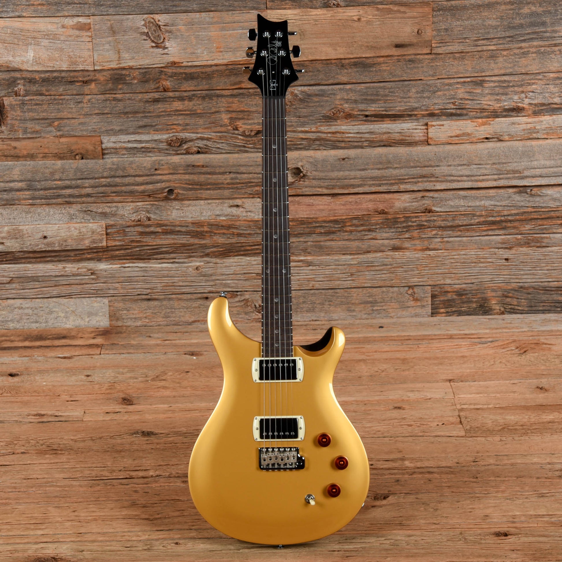 PRS SE DGT David Grissom Tremolo Signature Gold Top 2025 Electric Guitars