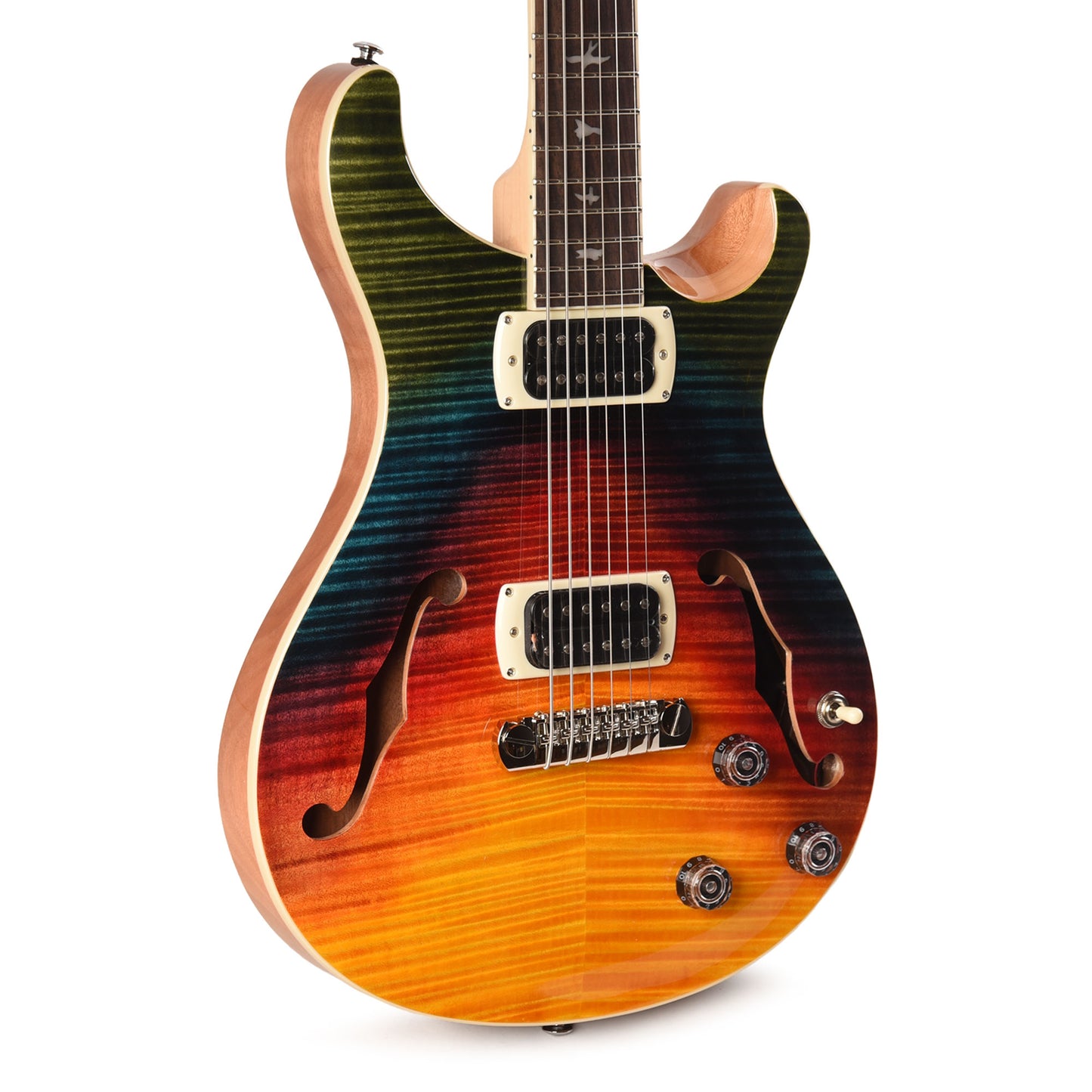 PRS SE Ed Sheeran Flat Back Hollowbody I Baritone Piezo Kaleidoscope Electric Guitars