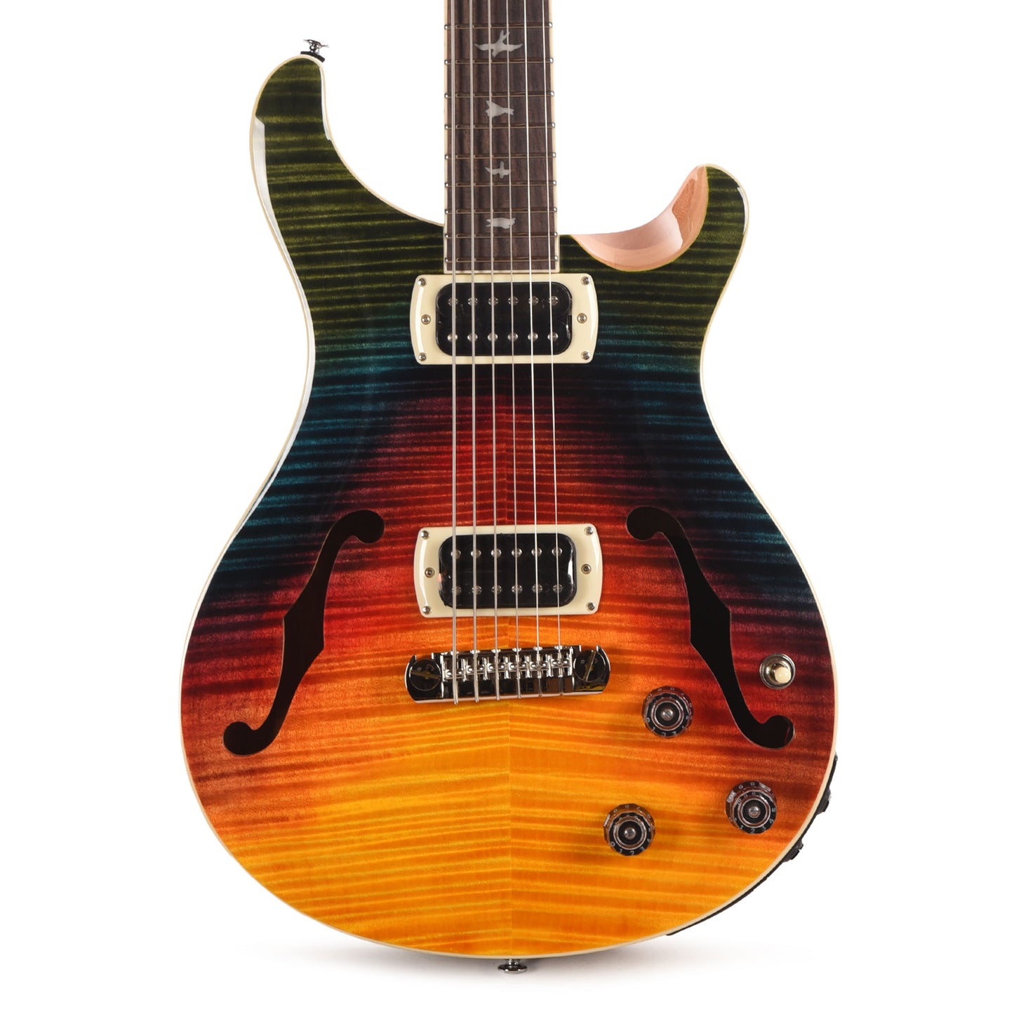 PRS SE Ed Sheeran Flat Back Hollowbody I Baritone Piezo Kaleidoscope Electric Guitars
