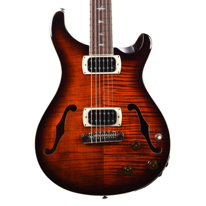 PRS SE Ed Sheeran Flat Back Hollowbody I Baritone Piezo Orange Tiger Smokeburst Electric Guitars