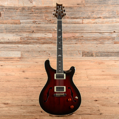 PRS SE Hollowbody Standard Fire Red Burst Electric Guitars