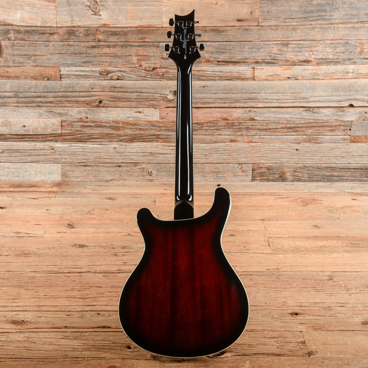 PRS SE Hollowbody Standard Fire Red Burst Electric Guitars