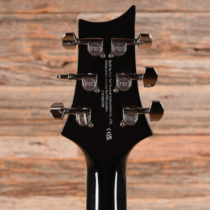 PRS SE Hollowbody Standard Piezo Trans-Black Electric Guitars