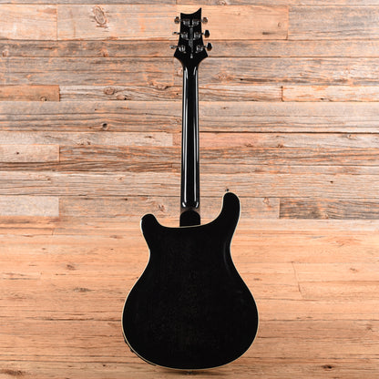 PRS SE Hollowbody Standard Piezo Trans-Black Electric Guitars