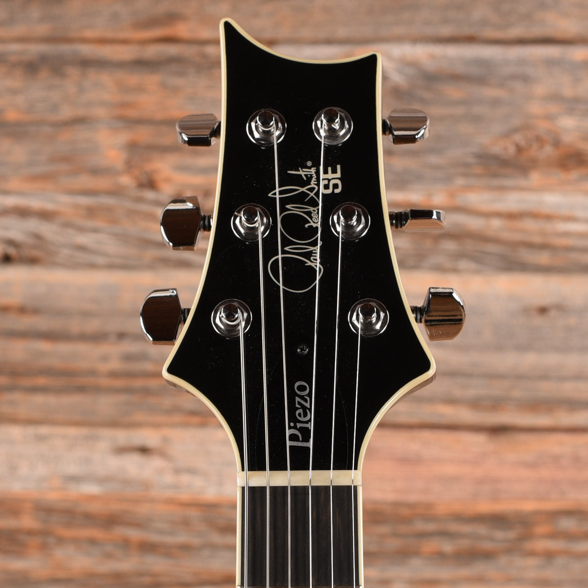 PRS SE Hollowbody Standard Piezo Trans-Black Electric Guitars