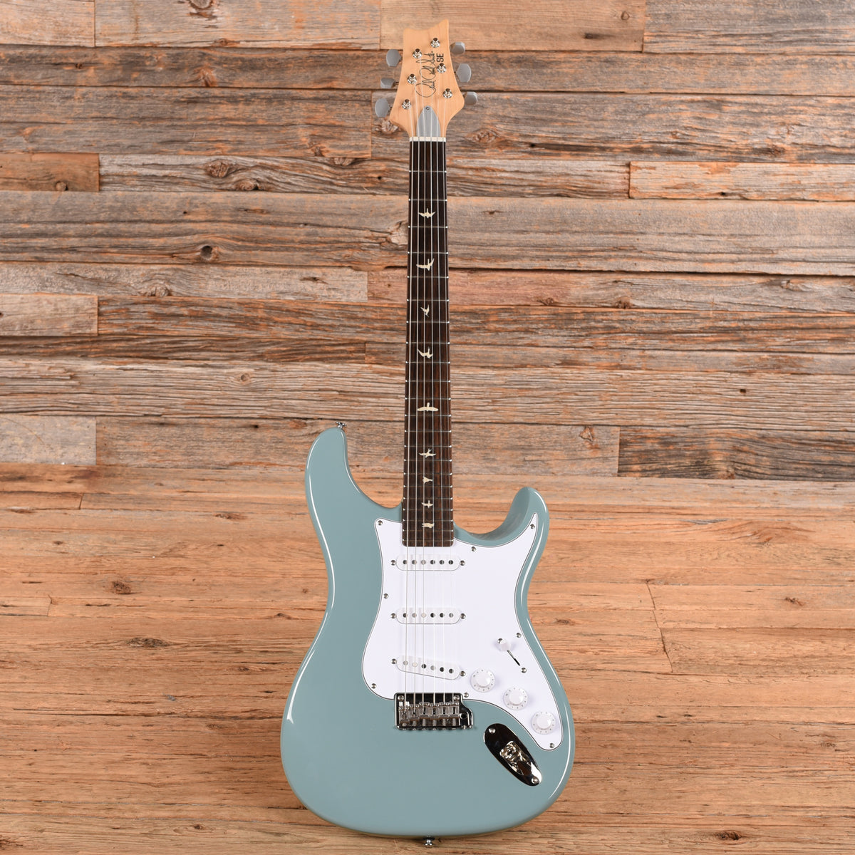 PRS SE Silver Sky Stone Blue Electric Guitars