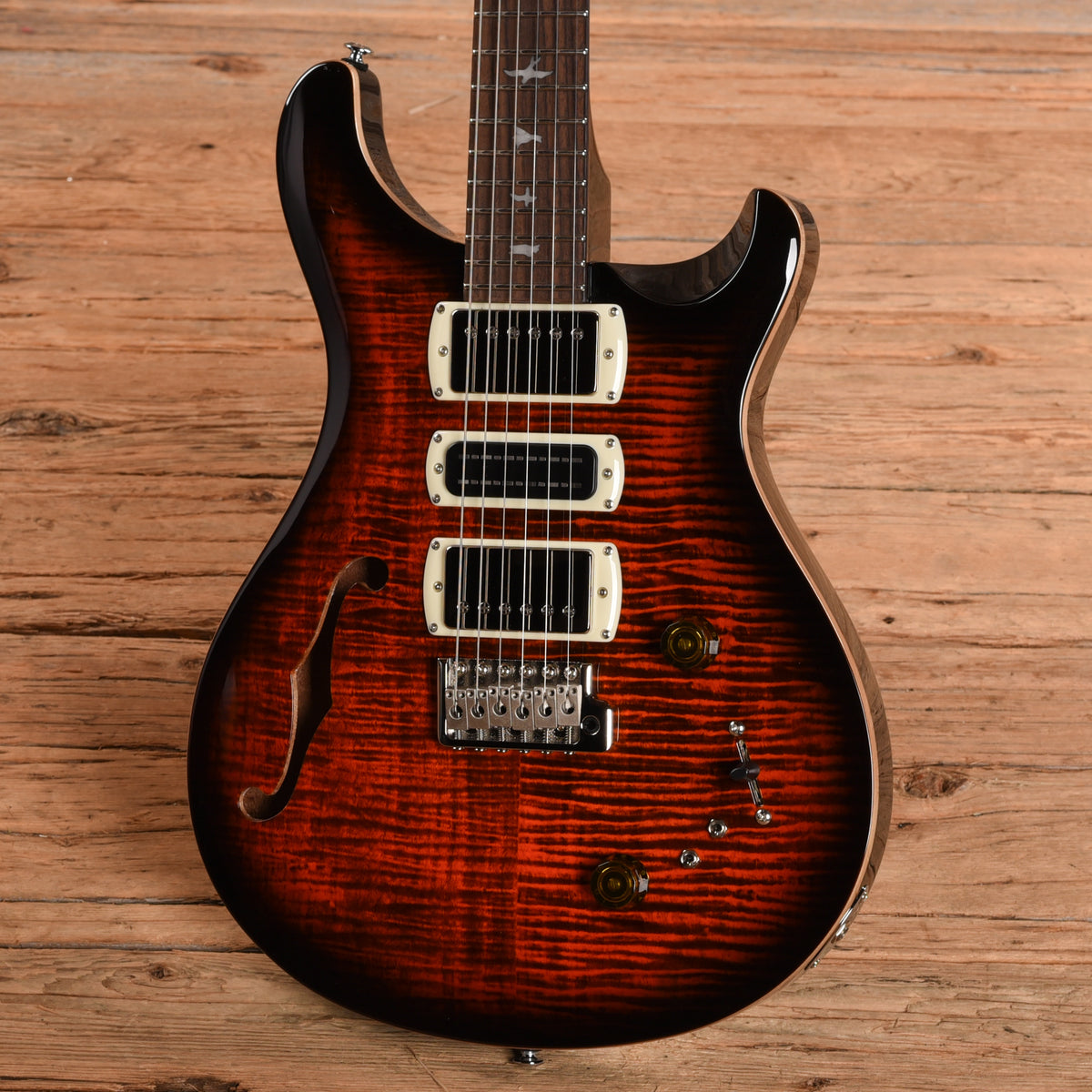 PRS SE Special Semi-hollow Amberburst 2026 Electric Guitars