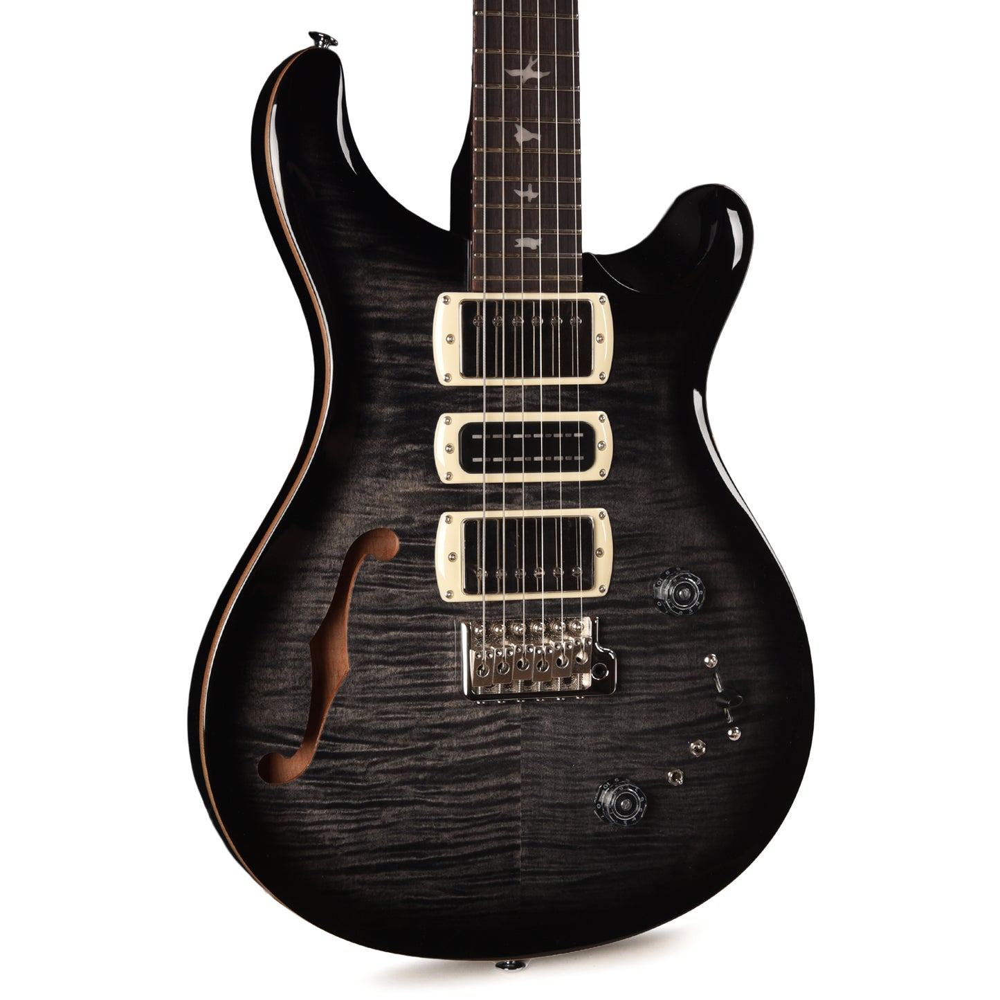 PRS SE Special Semi-Hollow Charcoal Burst Electric Guitars