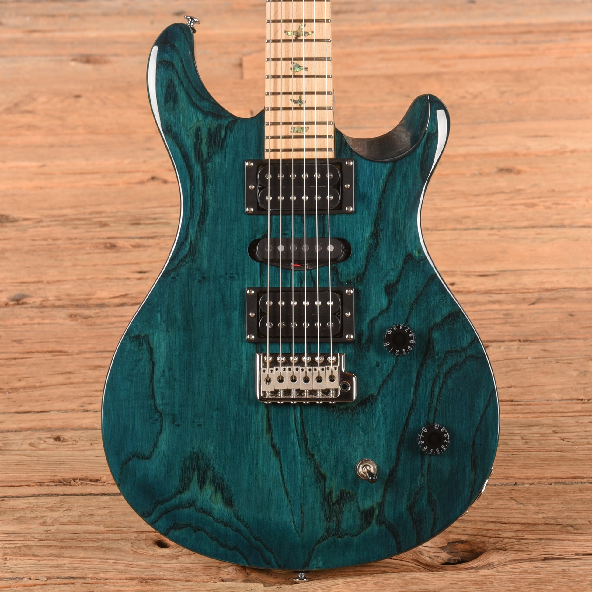 PRS SE Swamp Ash Special Iri Blue 2023 Electric Guitars