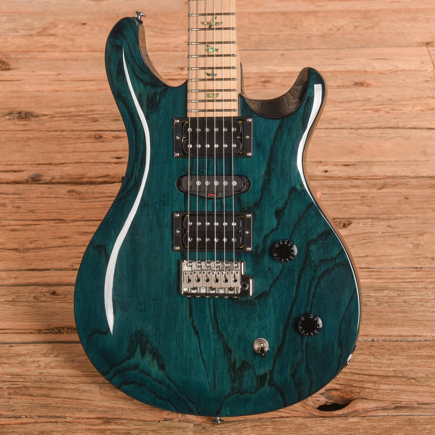 PRS SE Swamp Ash Special Iri Blue 2023 Electric Guitars