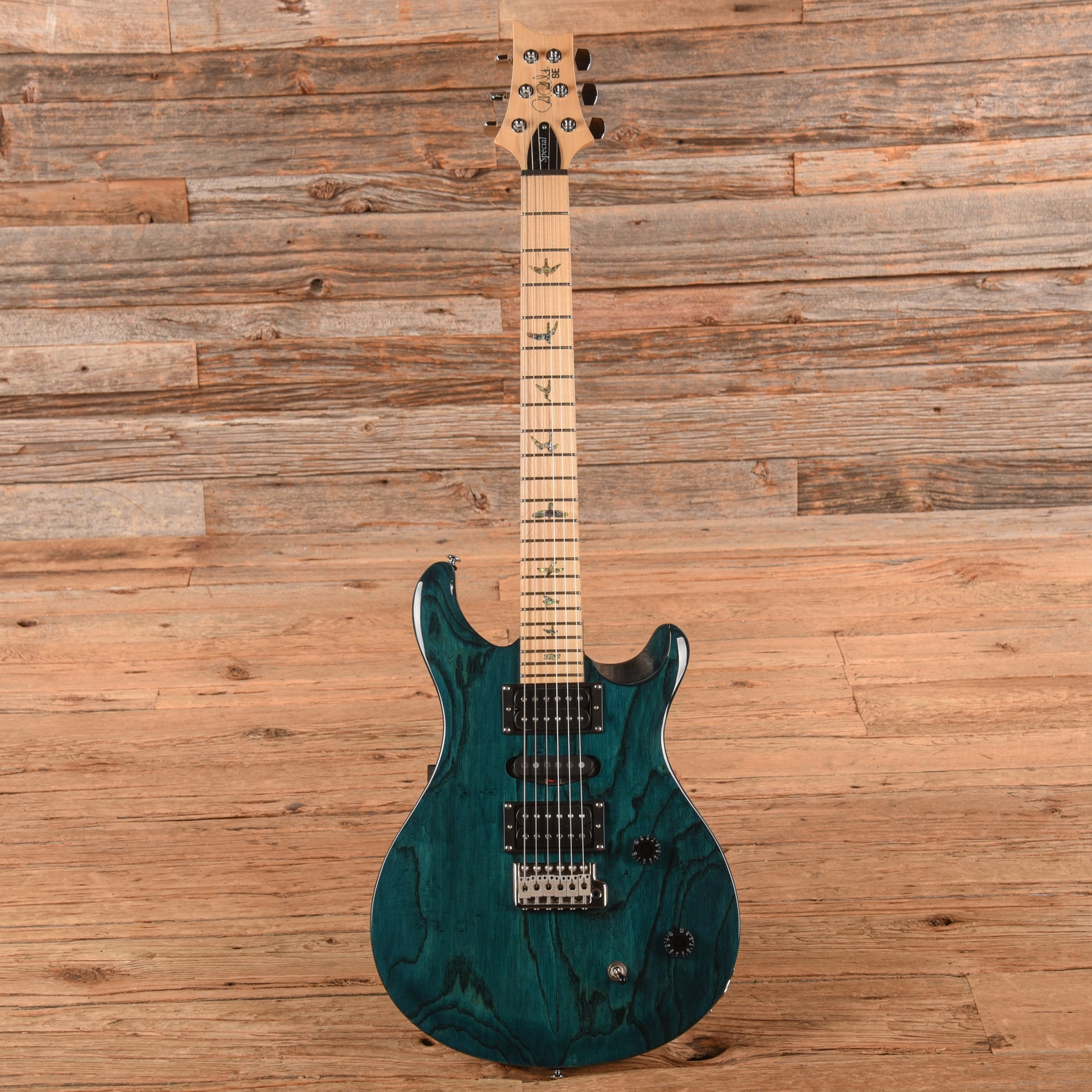 PRS SE Swamp Ash Special Iri Blue 2023 Electric Guitars