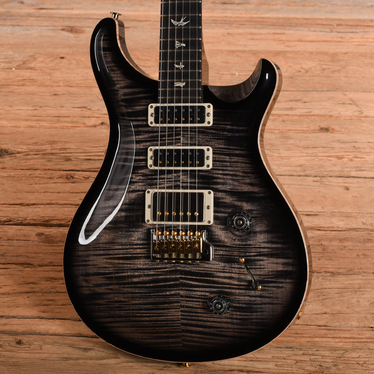 PRS Studio 10-Top Charcoal Burst 2024 Electric Guitars
