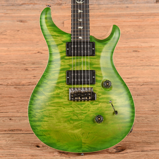 PRS Wood Library Custom 24 10-Top Green 2024 Electric Guitars