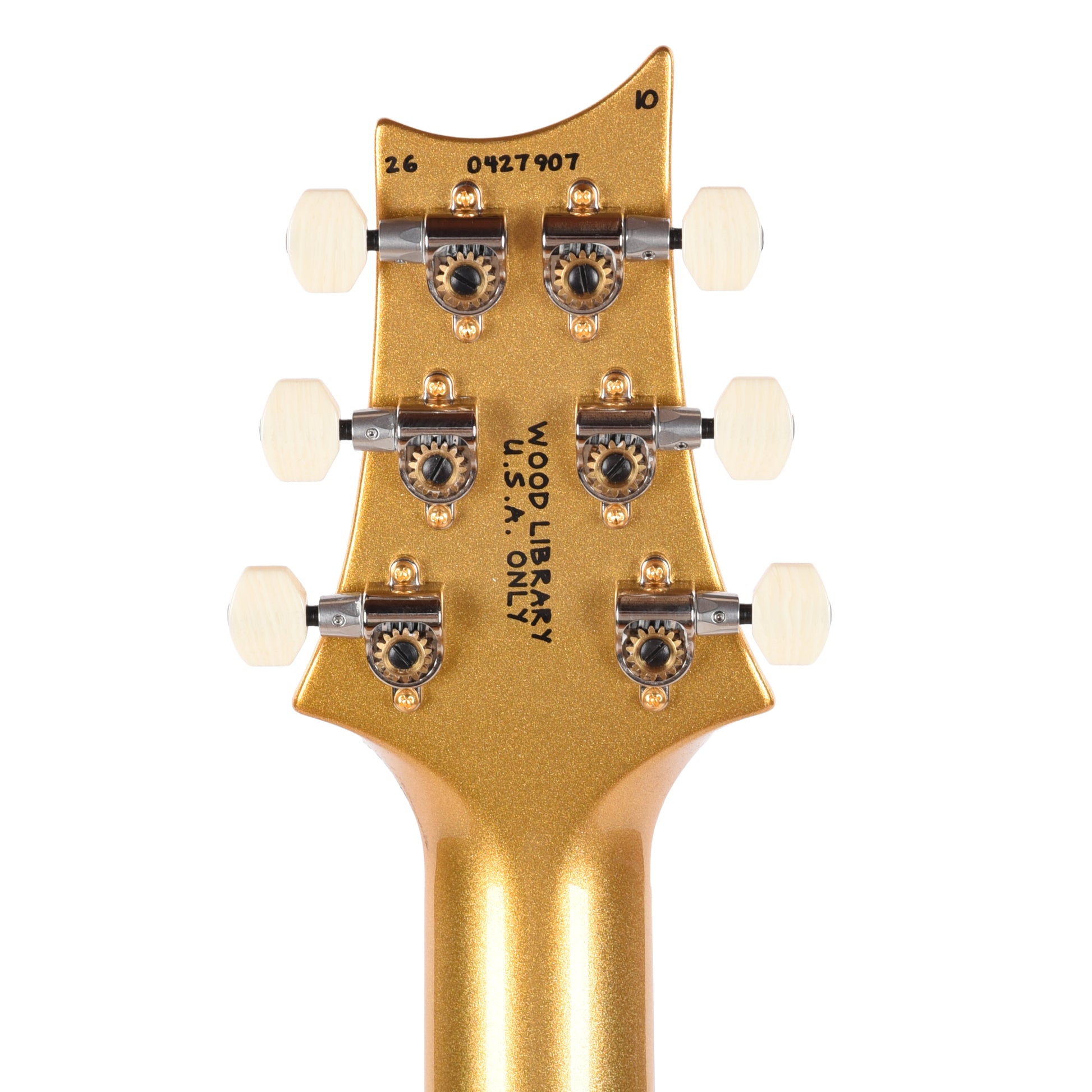 PRS Wood Library DGT 10-Top Arctic Blue w/Gold Metallic Back & Brazilian Rosewood Electric Guitars