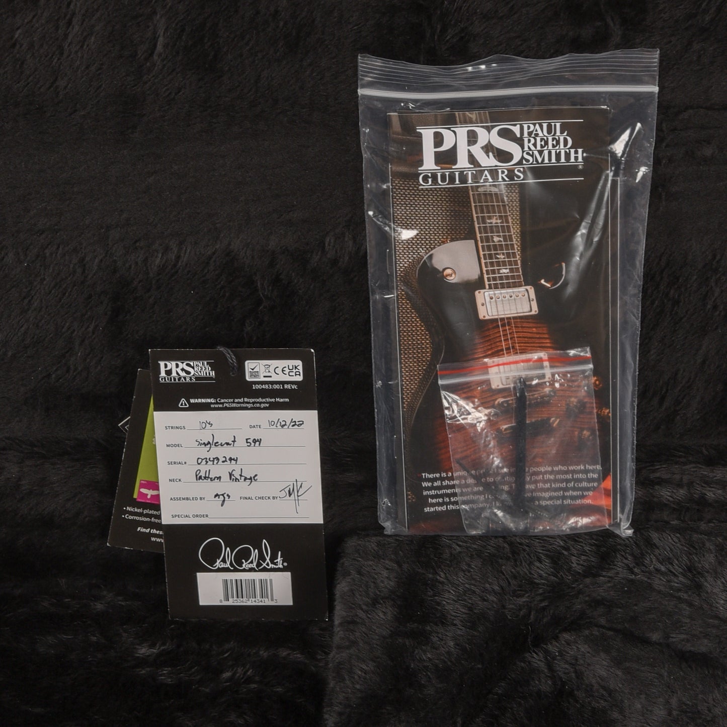 PRS Wood Library McCarty 593 Singlecut McCarty Sunburst 2024 Electric Guitars