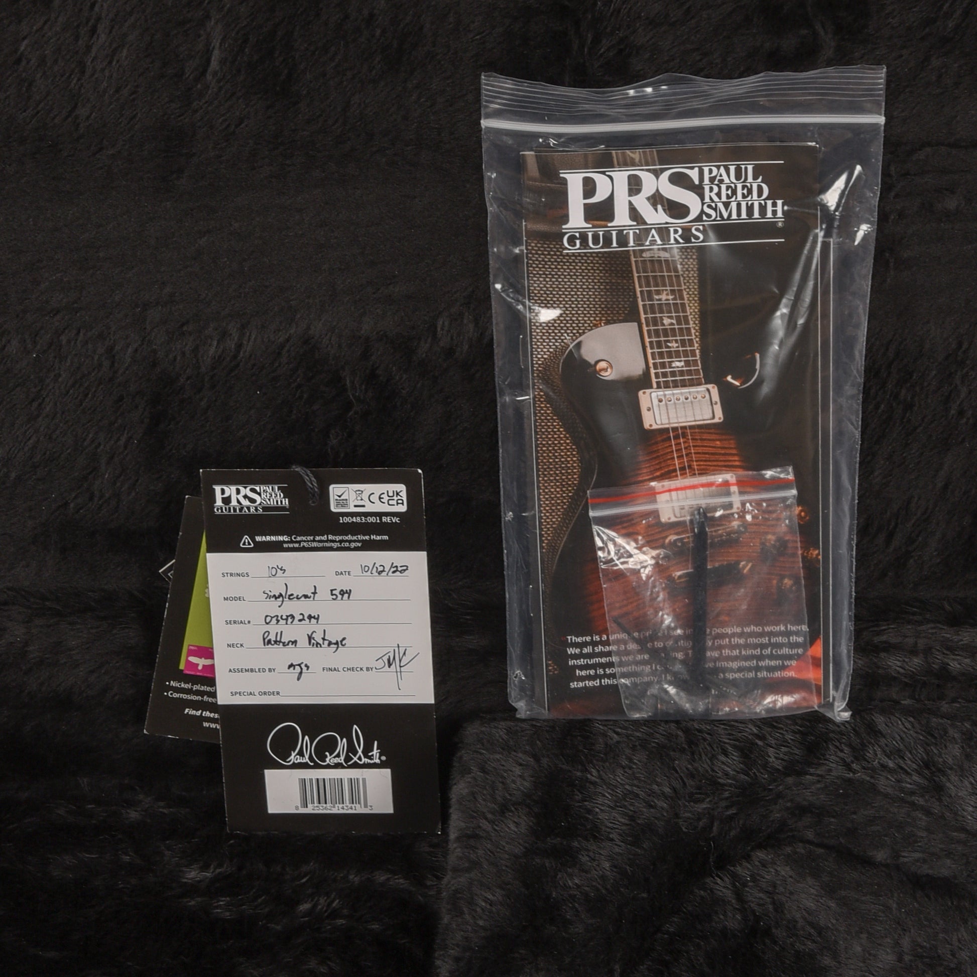 PRS Wood Library McCarty 593 Singlecut McCarty Sunburst 2024 Electric Guitars