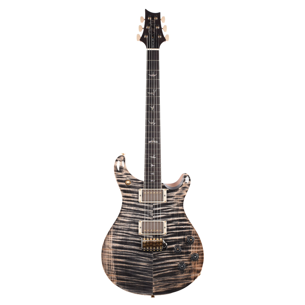 PRS Wood Library McCarty 594 Tremolo Flame 10 Top Charcoal Electric Guitars