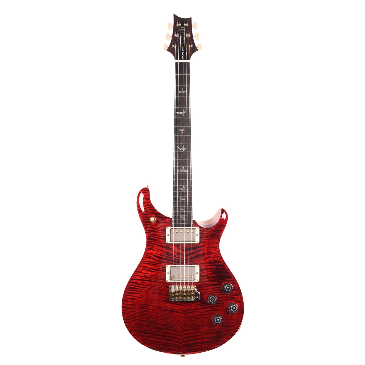 PRS Wood Library McCarty 594 Tremolo Flame 10 Top Red Tiger Electric Guitars