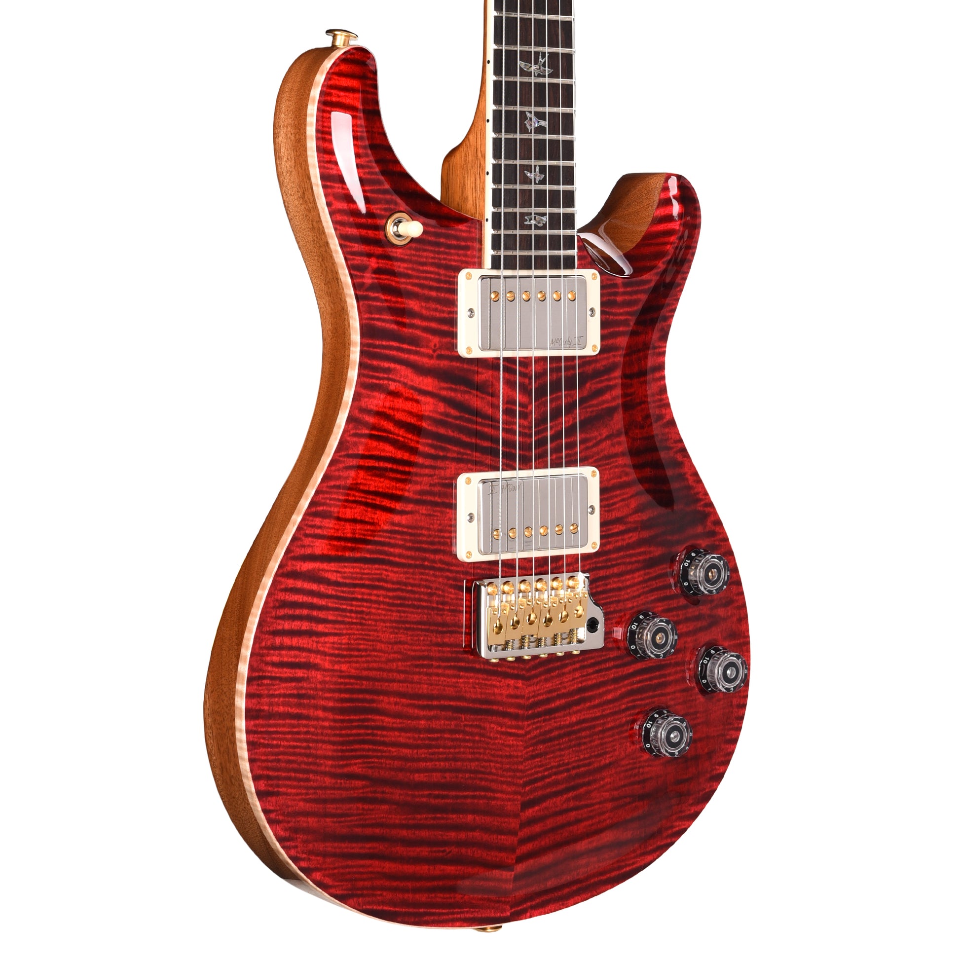 PRS Wood Library McCarty 594 Tremolo Flame 10 Top Red Tiger Electric Guitars