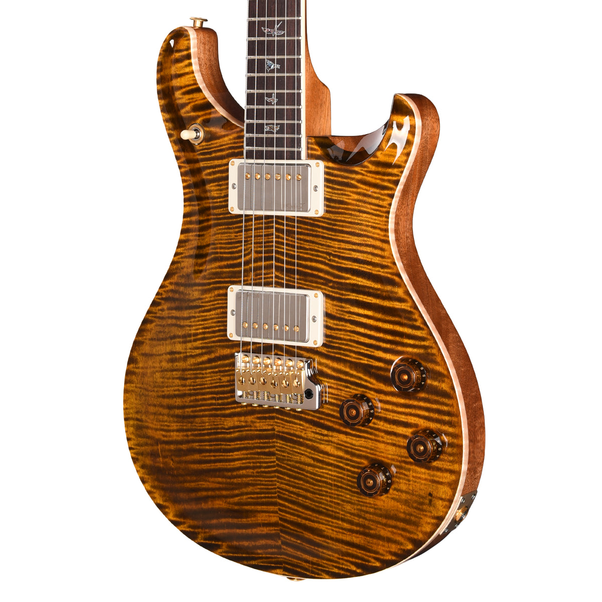 PRS Wood Library McCarty 594 Tremolo Flame 10 Top Tiger Eye Electric Guitars