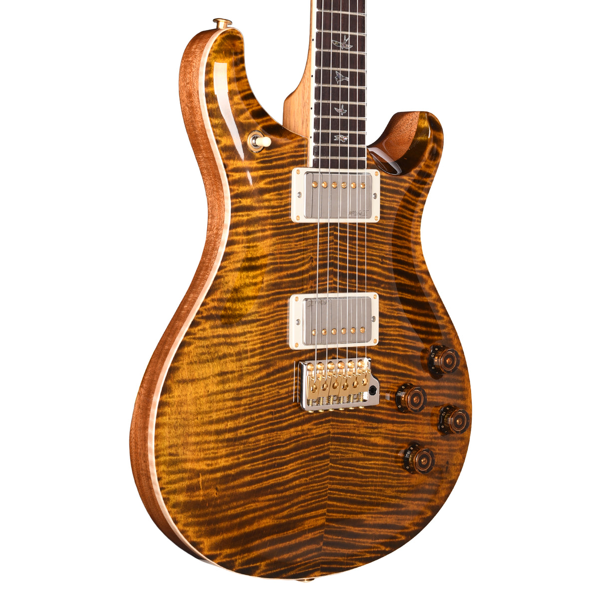 PRS Wood Library McCarty 594 Tremolo Flame 10 Top Tiger Eye Electric Guitars