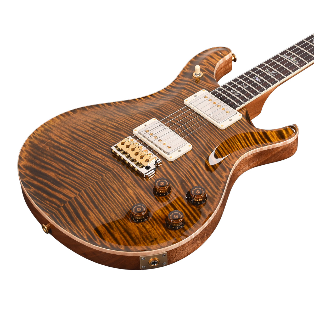 PRS Wood Library McCarty 594 Tremolo Flame 10 Top Tiger Eye Electric Guitars