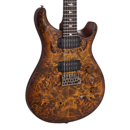 PRS Wood Library Select Limited S2 Custom 24-08 Poplar Burl Black Gold Burst Electric Guitars