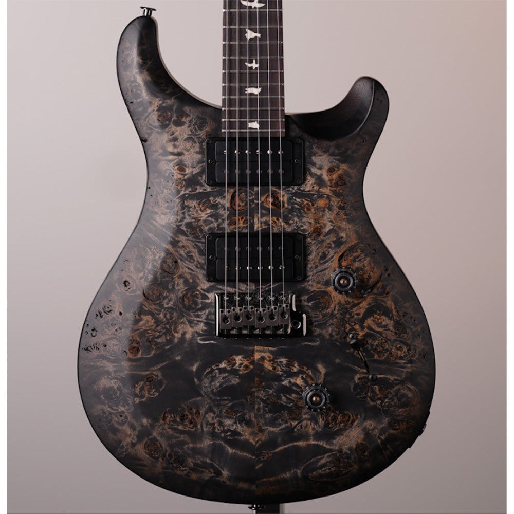 PRS Wood Library Select Limited S2 Custom 24 Poplar Burl Charcoal Burst Electric Guitars