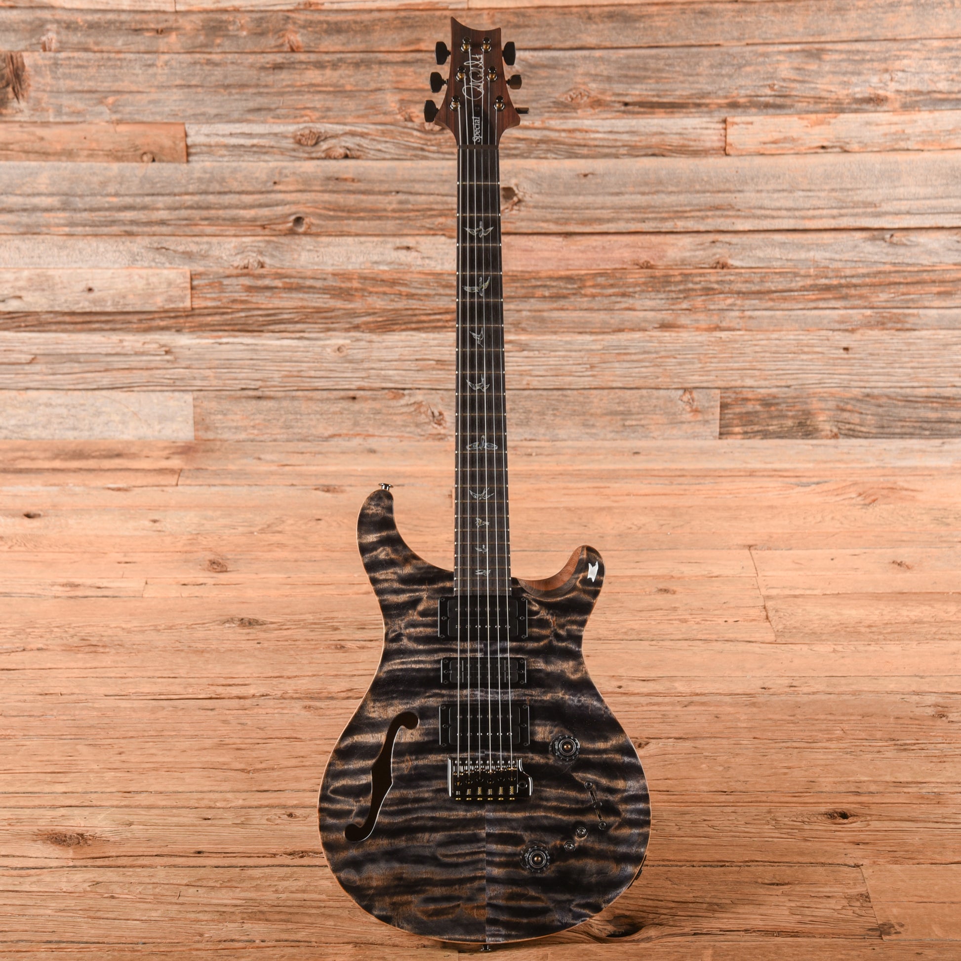 PRS Wood Library Special 22 Semi-Hollow Charcoal 2025 Electric Guitars