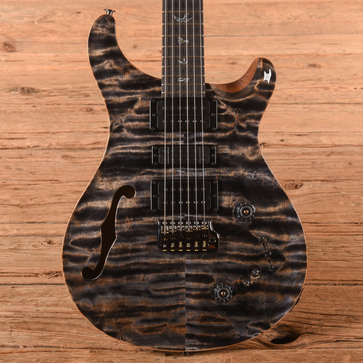 PRS Wood Library Special 22 Semi-Hollow Charcoal 2025 Electric Guitars