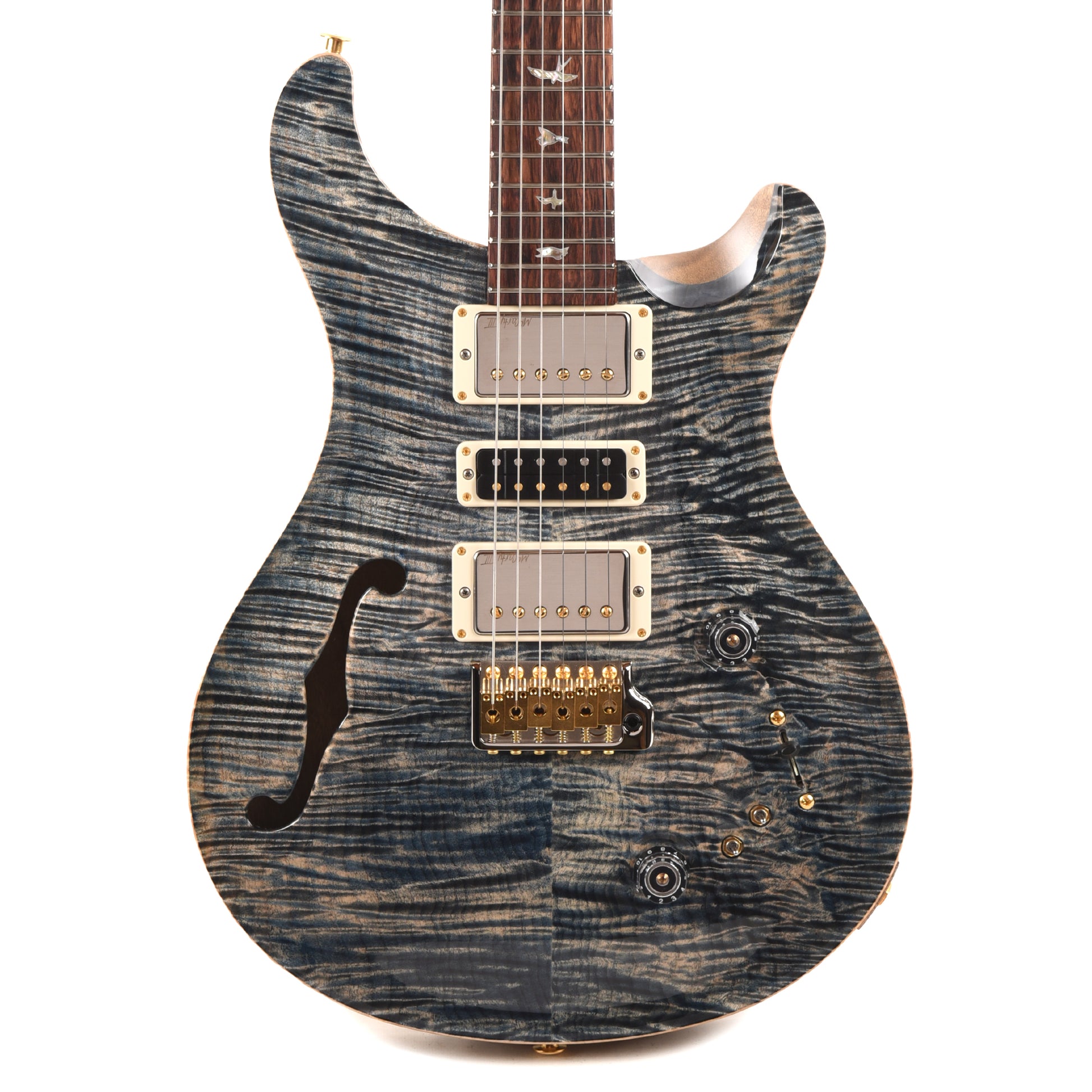 PRS 40th Anniversary Limited Edition Special Semi-Hollow Faded Whale Blue w/Natural Back Electric Guitars / Semi-Hollow