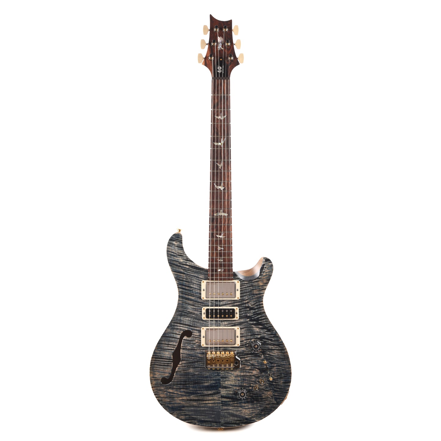 PRS 40th Anniversary Limited Edition Special Semi-Hollow Faded Whale Blue w/Natural Back Electric Guitars / Semi-Hollow