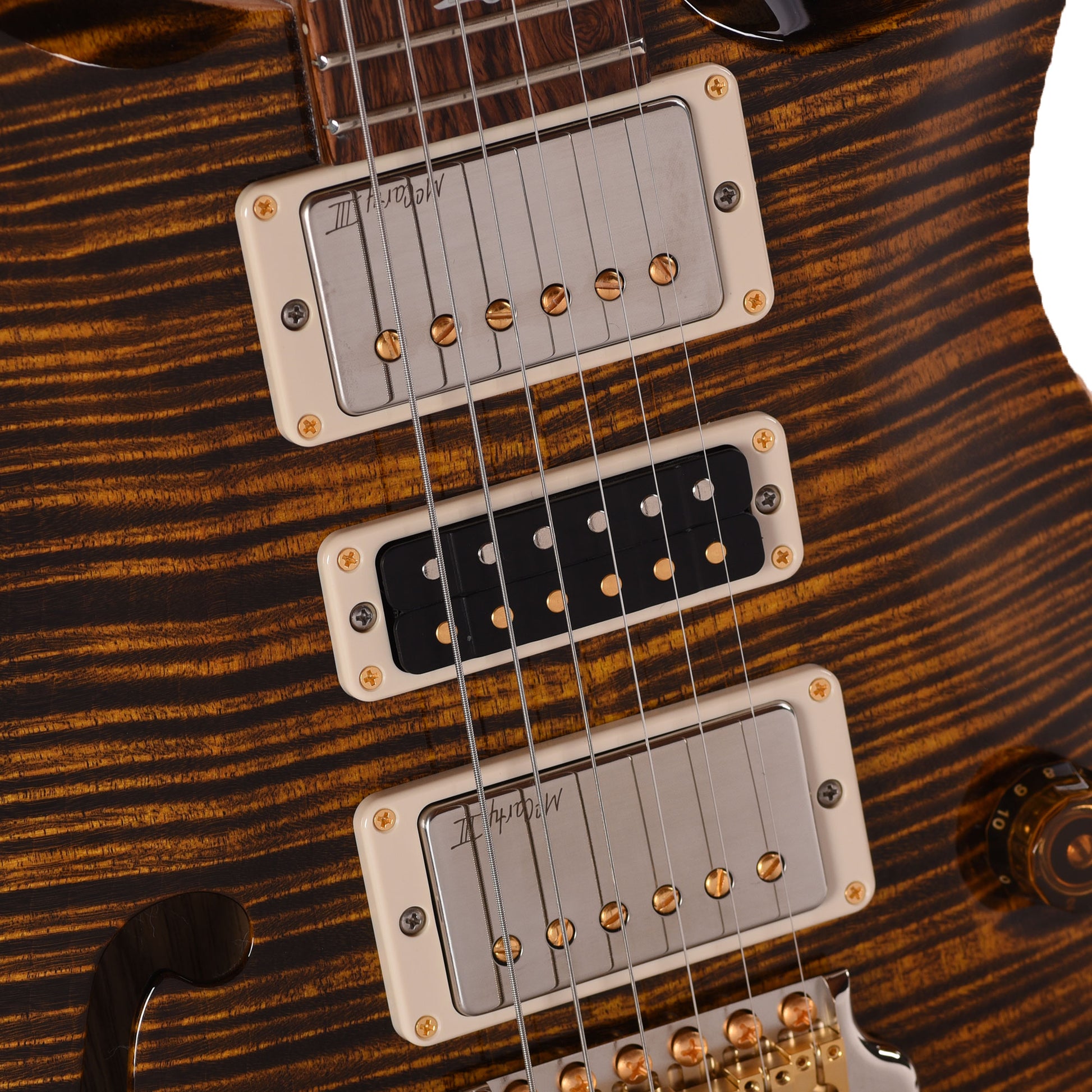 PRS 40th Anniversary Limited Edition Special Semi-Hollow Yellow Tiger Electric Guitars / Semi-Hollow