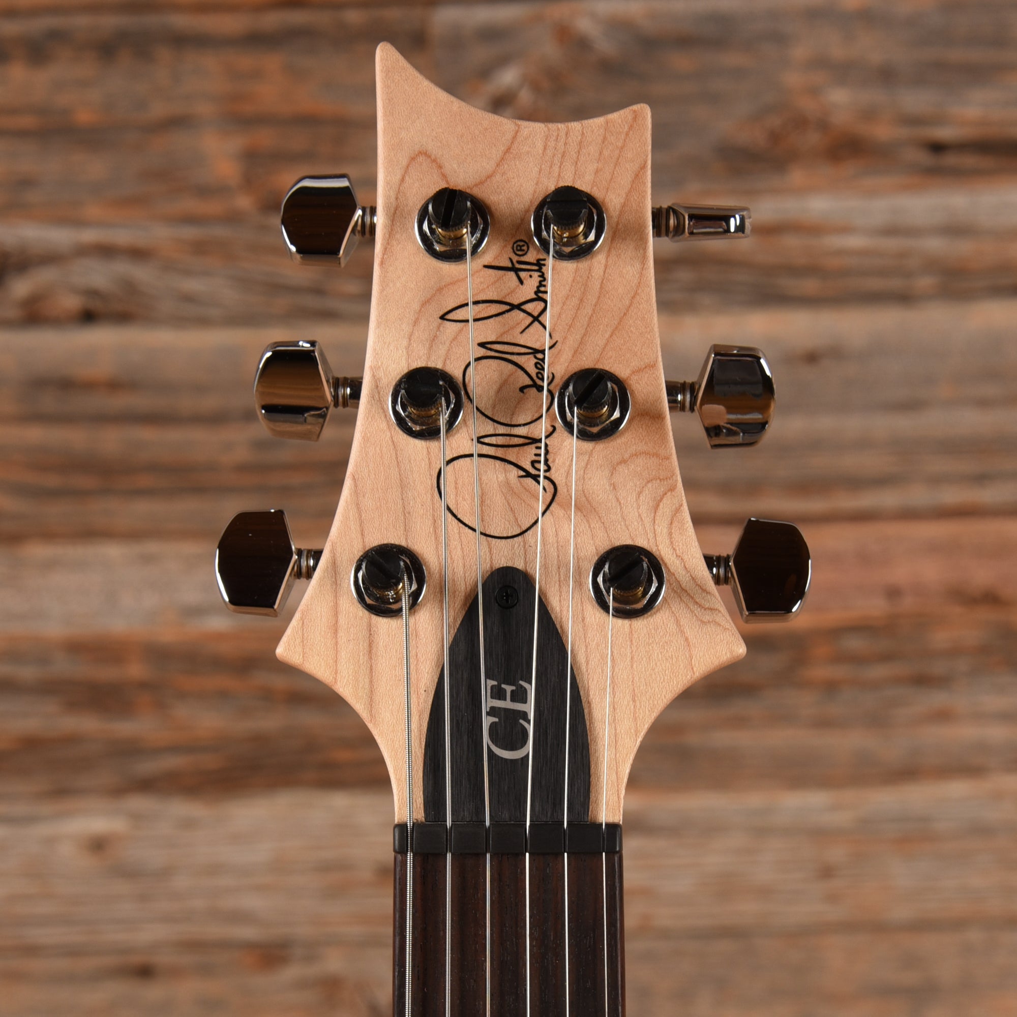 PRS CE 24 Semi-Hollow Black Amber Electric Guitars / Semi-Hollow
